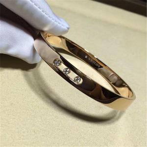 Quality Luxury jewelry Luxury Jewelry Three drill sliding bracelet 18k white gold yellow gold rose gold diamond bracelet wholesale