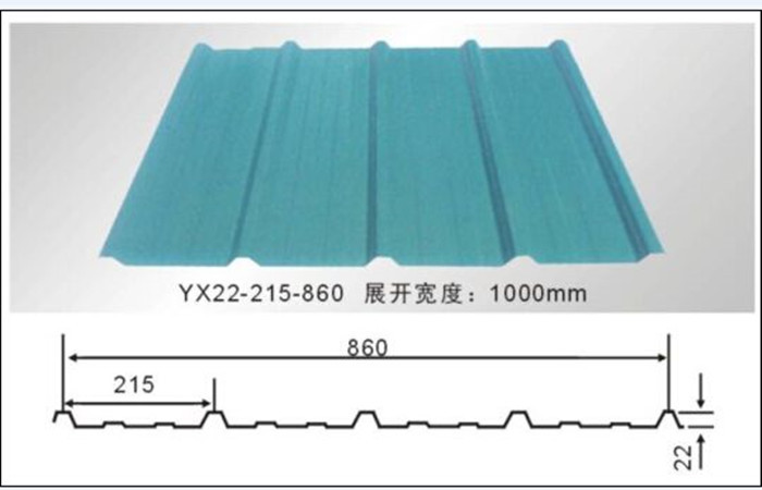 5.5KW High Speed Roof Panel Roll Forming Machine With High Precision In Cutting