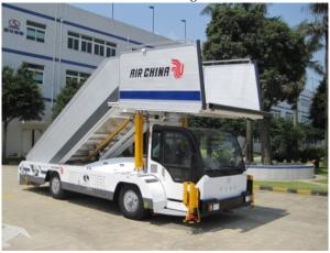 Quality 5800mm Platform 45km/hr Aircraft Passenger Stairs CCC wholesale