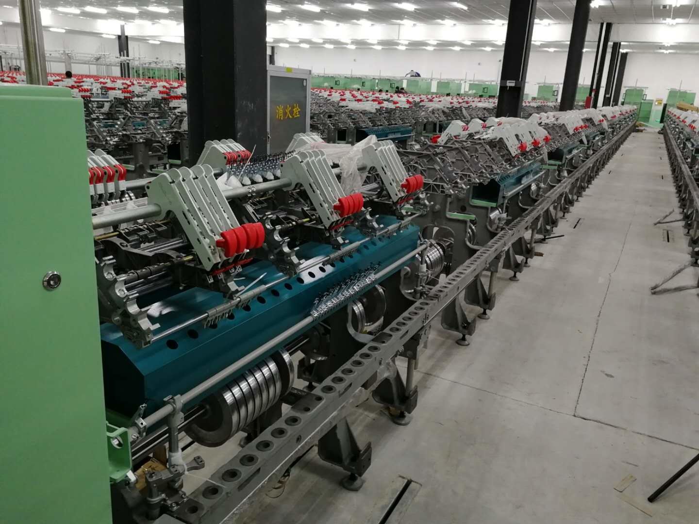 Blended Yarn / Cotton Spinning Machinery High Yield Top-Notch Components