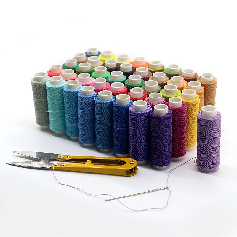 1MM Red MERCERIZED Wax Coated Polyester Sewing Thread for Macrame Jewelry Making