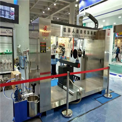 On Line Traking 1.2m Automatic Spray Coating Machine IP67 For Door Handle