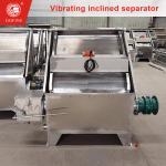 Vibrating Inclined Screen Extrusion Cow Dung Dewatering Machine