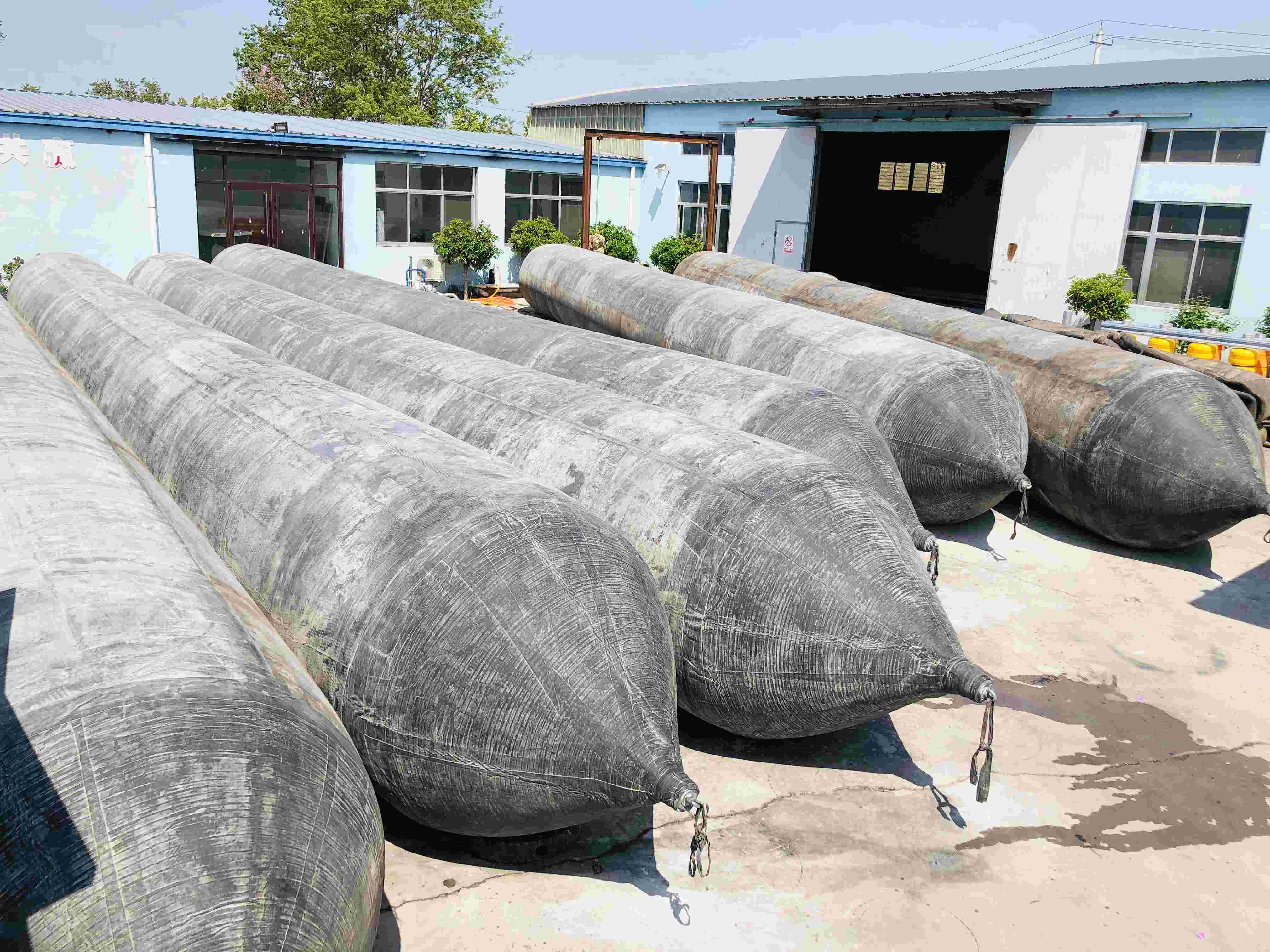 Boat Launching Marine Rubber Airbags Inflatable Ship Lifting Airbag