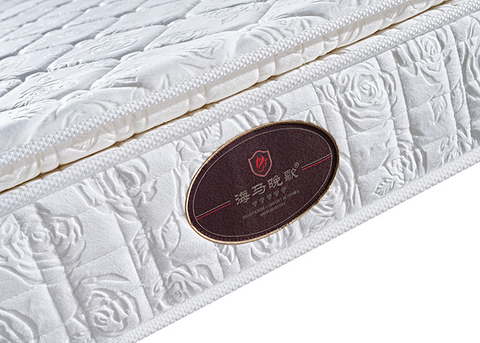Washable detachable Twin Size Spring Mattress , ODM Cotton House Memory Foam Mattress