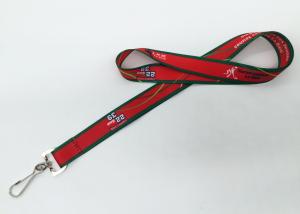 Quality Custom Printed Dye Sublimation Lanyards , Wonderful Polyester Identification Lanyards wholesale