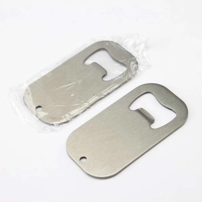 Sublimation Blank Bottle Opener Stainless Steel Beer Bottle Opener Anti Corrosion