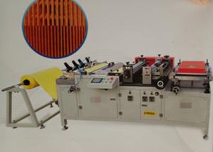 Quality 50m/Min Rotary Paper Air Filter Pleating Machine 380V 50Hz wholesale
