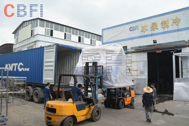 CBFI Large Capacity, Touch Screen, Tube Ice Machine Efficient Water Cooling