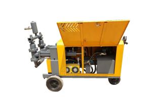 Quality Yellow Hydraulic Mortar Grout Pump Foundation Grout 15Kw Compact wholesale