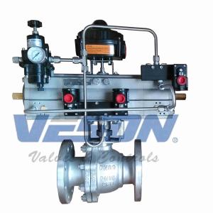 Quality Durable 3 Position Pneumatic Actuator Ball Valve Actuator For Material Loading Systems wholesale