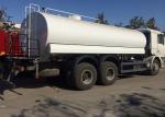 Stainless Steel Water Sprinkling Truck SINOTRUK 18CBM For Pesticide Spraying