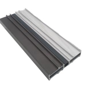 Quality Aluminium Window Profiles Customized Champagne Anodizing Professional Extrusion Aluminum Profile wholesale