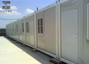 Quality Removable Flat Pack Metal Containers Galvanized Steel Frame Structure For Workshop / Plant wholesale