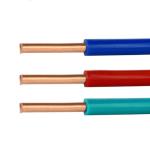 300V 500V PVC Insulated Copper Electric Wire Cable