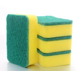 Quality Rectangle Shape Kitchen Cleaning Sponge , Antibacterial Dish Washing Sponge wholesale