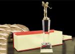 Crystal Base Metal Golf Trophy Cup For US Open Championship Business Leader
