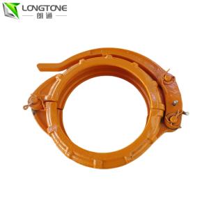 Quality Snap Sany Concrete Pump Parts Coupling Clamp For Delivery Pipe wholesale