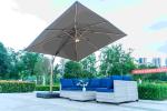 Outdoor furniture rattan living room sofa woven balcony combination rattan chair