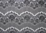 Eyelash Nylon Lace Fabric for ladies garment