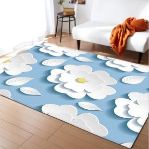 Quality Flower Texture New Cartoon Large Carpet Source Wholesale Feather ins Style Bedroom Floor Mats wholesale