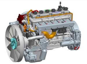 Quality 6.9L Turbocharged Compressed Natural Gas Engines MT07 wholesale