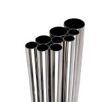 2 Sch 10 Welded SS Steel Pipe 410 347 50mm 55mm 2B BA No.4 8K Polish