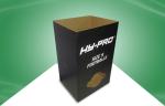 Print Recylable Cardboard Dump Bins Retail Display Bins Assemble