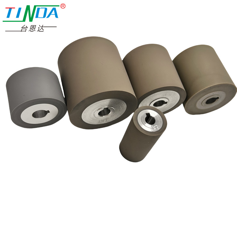 High Durability Silicone Rubber Feed Rollers for Heavy-Duty Material Handling