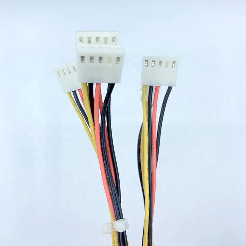 XH EH PH SH SM JST Wire Harness Customized Housing Pitch For Electronic
