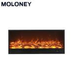 1000mm Electric Wood Burning Fireplace Wall Insert Remote Control