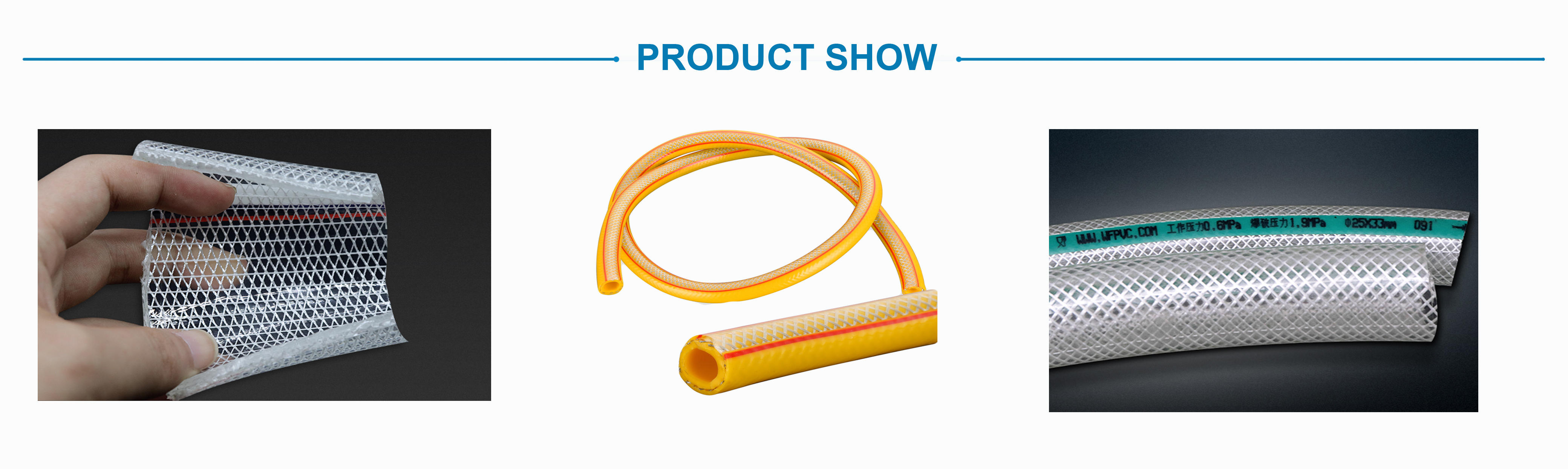 Soft Three Layers Water Pvc Pipe Extruder Big Capacity