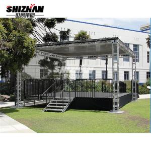 Quality Aluminum Roof Truss System TUV Custom modular Outdoor Stage Platform wholesale