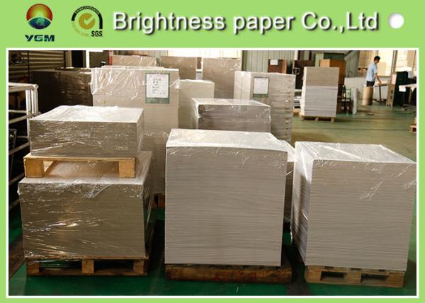 Waterproof CCNB Grey Card Paper Board , Grey Recycled Paper Roll Eco Friendly