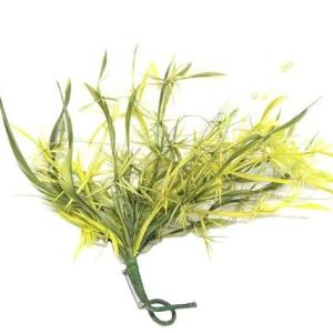 Quality 15*30 cm Goose Biot Feather Flower Mount with Wire Accessory wholesale