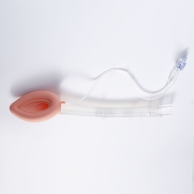 CE / ISO Silicone Medical Disposable Laryngeal Mask Airway Manufacture LMA With Cuff Indicator