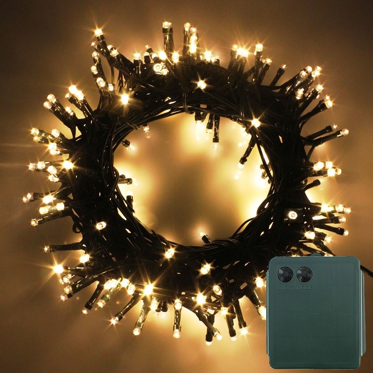 Indoor Outdoor Battery Operated Christmas Tree Lights 6V IP44 10m Length