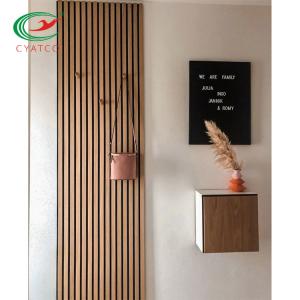 Quality Fluted Wall Wooden Acoustic Panels Odorless Multiscene 600x1200mm wholesale