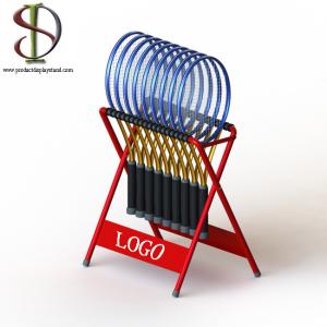 Quality Foldable Tennis Racket Stand Metal For Sport Goods wholesale