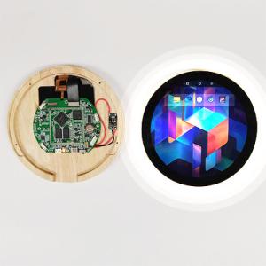 China 350 Nits 5 Inch Round LCD Display Android 1080x1080 1300:1 on sale