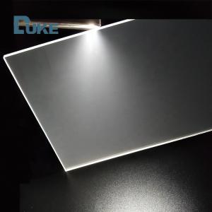 Quality 100% Pure Mitsubishi Transparent LGP Acrylic Sheet LED Perspex Panels wholesale