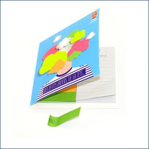 Quality Softcover Custom Sticky Notepad Memo Pad Printing 150mm X 150mm wholesale
