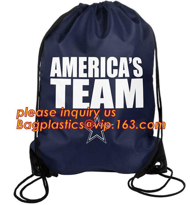 Recycled Foldable Nylon Polyester Tote Bag with logos polyester shopping bag Custom advertising handle non woven bag PAC