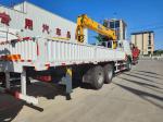 HOWO Truck Mounted Cranes Equipment 12 Tons XCMG For Lifting 6X4 LHD 400HP