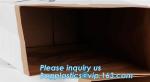 le sac en papier bag, Kraft Paper Storage Linen Bag Kids Toys Clothing Organizer