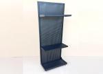 Metal Power Coated Retail Store Display Shelves , Commercial Shop Display Racks