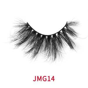 Quality Reusable 6D Mink Lashes , 25mm Lightweight False Eyelashes wholesale