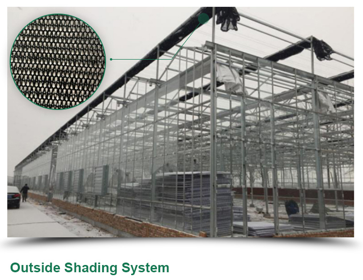 Instruction for Agricultural Glass Hydroponics System Commercial Greenhouses Frame