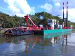 6inch discharge port,10m Digging Depth,20m Length,600Kw River Dredger Machine