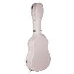 Ivory Acoustic ABS Hard Shell Guitar Case Lightweight Waterproof